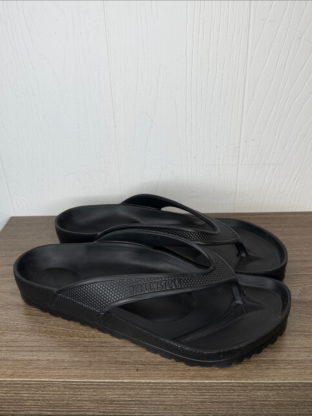Birkenstock Black EVA Flip Flop Sandals